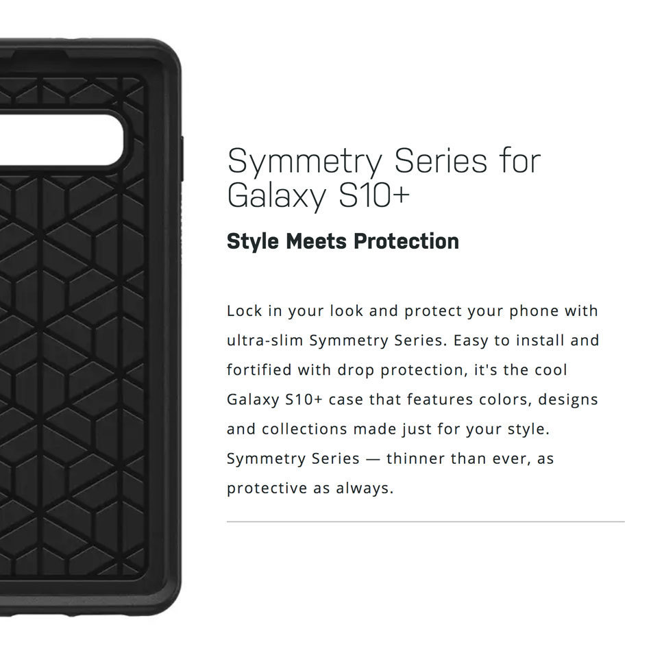 otterbox symmetry samsung galaxy s10